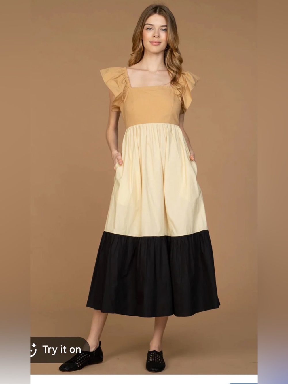 Colorblock Brooke Dress by Olivia James the Label - Small